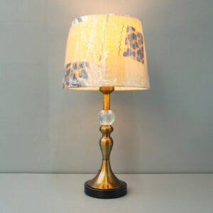Metal Adam Murli Golden Brown Color Table Lamps(Pair)