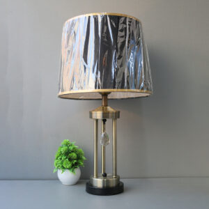 3 Metal Pipes 13x190 Antique Brass Table Lamp(Pair)