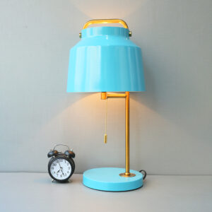 Lampara Pastle Blue Study Table Lamp (Each)