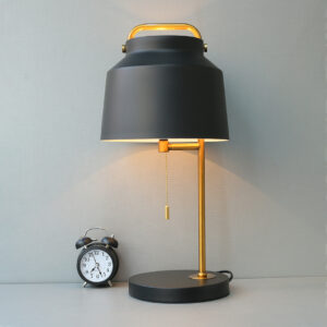 Lampara Matt Black Study Table Lamp (Each)