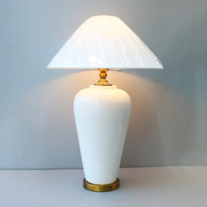 Ceramic 18506 Off White Lounge Lamps (Pair)