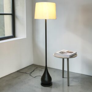 Metal Sofia Matt Black Floor Lamp (Each)