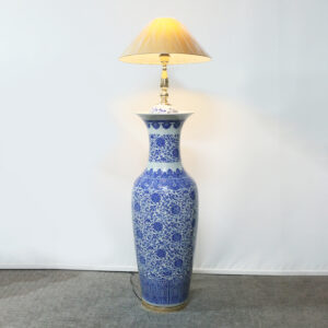Blue Potry Corner Floor Lamp (Each) Delivery Only For LHR,ISB & KHI.