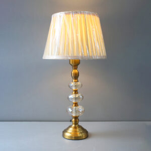 Tri Crystal Theepa GB Table Lamps (Pair)